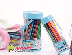 日韓可愛(ài)卡通水彩筆 18色套裝產(chǎn)品詳情